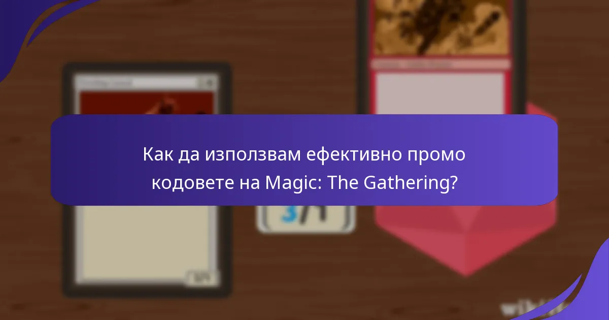 Какви са общите опити на играчите с промо кодовете на Magic: The Gathering?