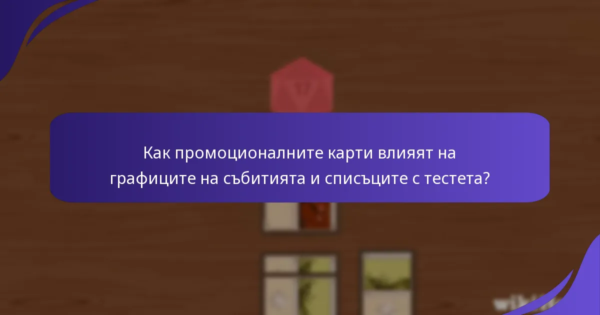 Как се е развила промоционалните карти през различни комплекти?