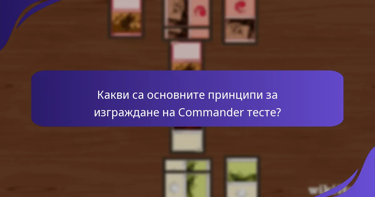 Какви са ефективните стратегии за игра в Commander?